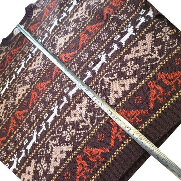 VTG Jersild Distinctive Sportswear Nordic Ski Ugly Christmas Sweater SZ XL - Picture 5 of 5